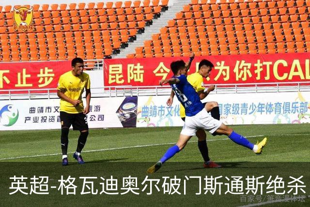 英超-格瓦迪奥尔破门斯通斯绝杀 曼城2-1狼队